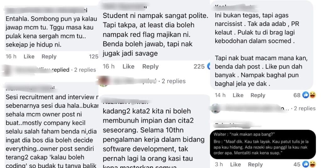 Gara-Gara Tanya Soalan, Cara Majikan Balas Fresh Graduate Ini Buat Netizen Kurang Senang