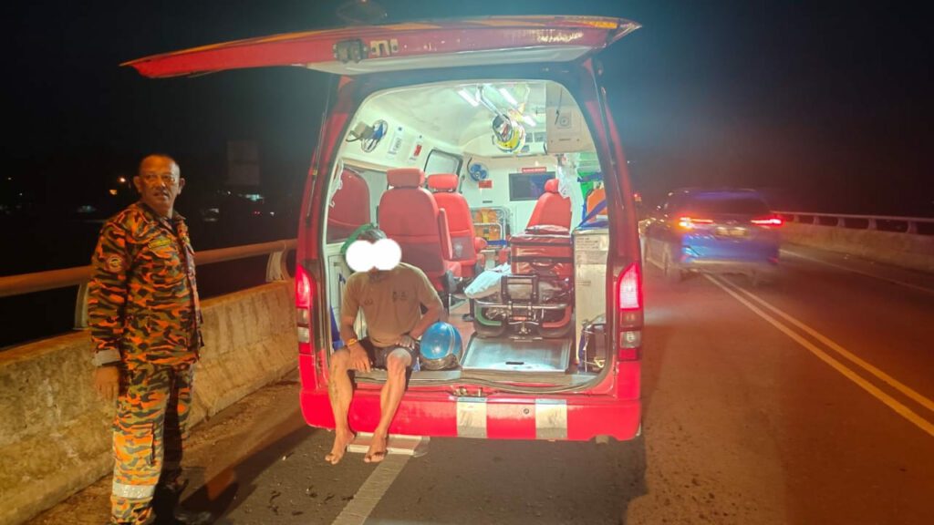 Dipercayai Cubaan Bunuh Diri, Tindakan Lelaki Di Sabah Ini Berjaya Diselamatkan Pihak Bomba