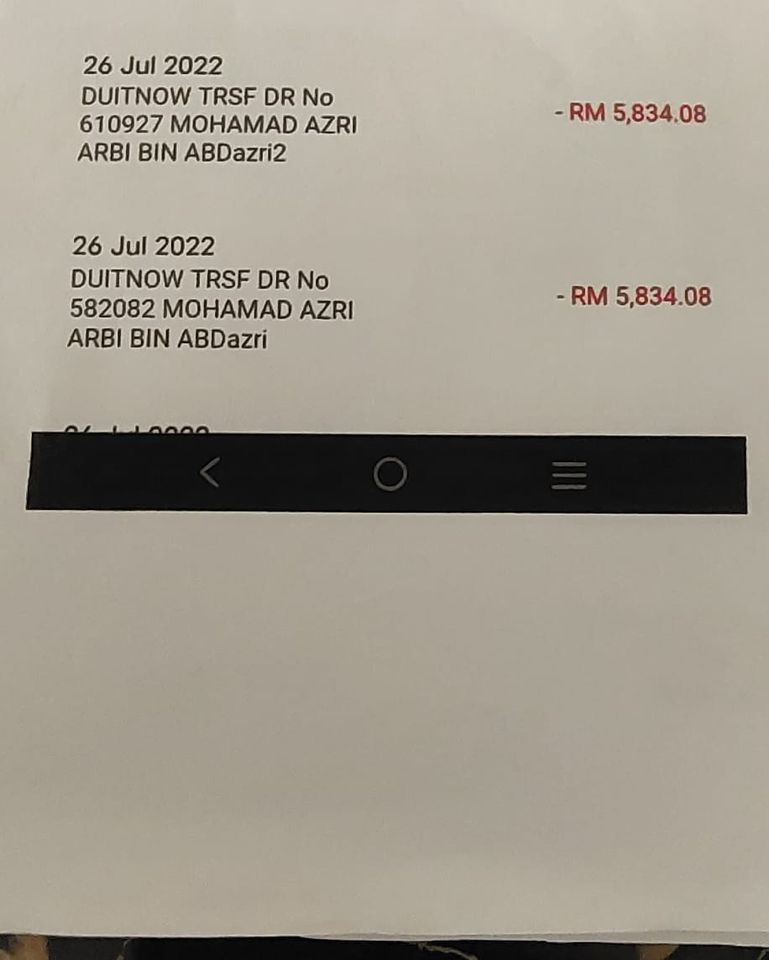 Duit Dalam Bank Wanita Ini Lesap Dalam 2 Saat, Lelaki Dari Miri Ini Pula Jadi Mangsa Tuduhan Scammer