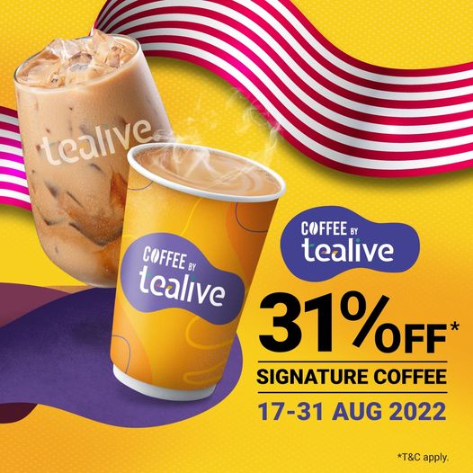 Ini 5 Promosi Hebat Kedai Makan Dan Minuman Sempena Hari Merdeka Tahun Ini