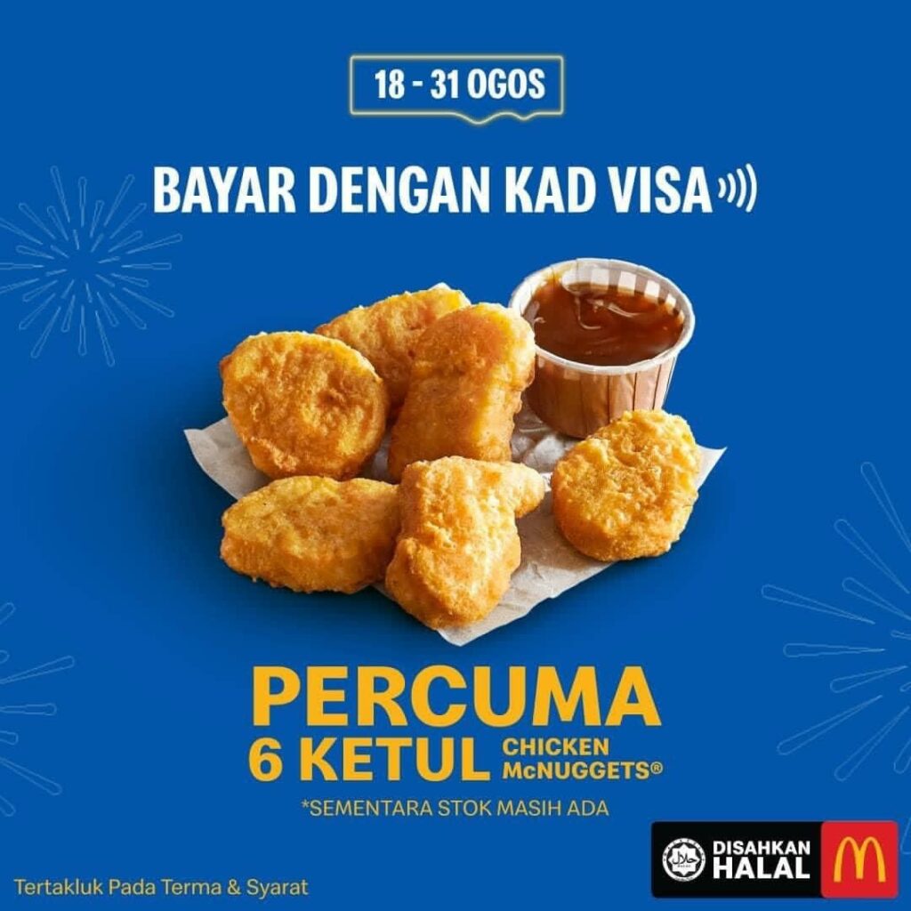 Ini 5 Promosi Hebat Kedai Makan Dan Minuman Sempena Hari Merdeka Tahun Ini