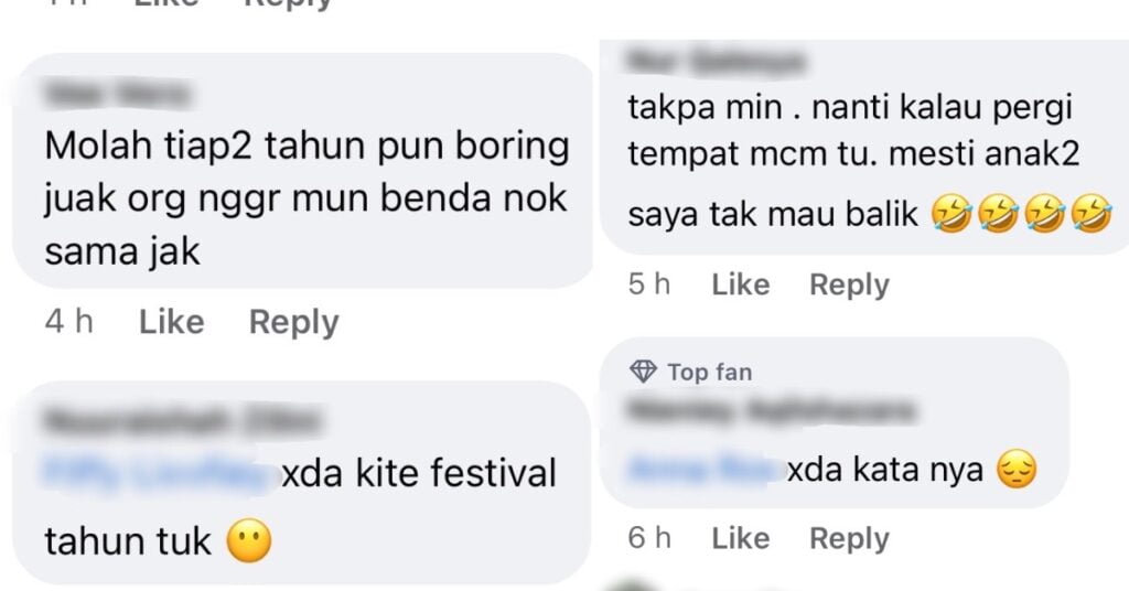 Tiada Penganjuran Borneo International Kite Festival Tahun Ini Undang Pelbagai Reaksi Netizen
