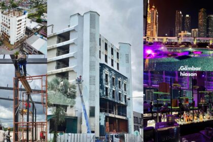 Bakal Menjadi Sky Bar Pertama Di Kuching, Hotel Impiana Yang Terbengkalai Kini Diubah Suai