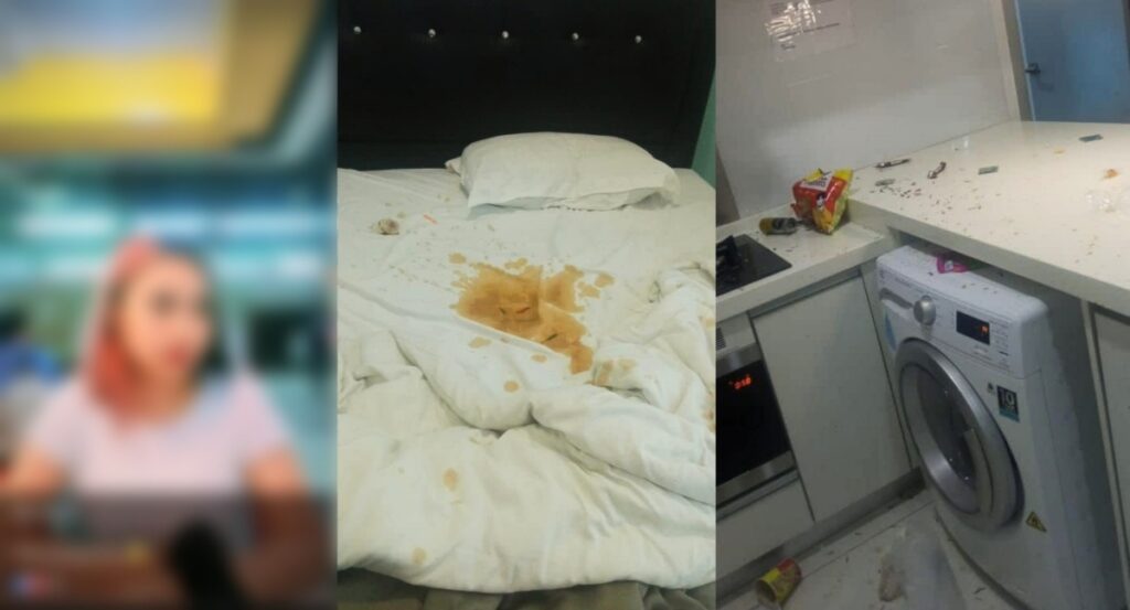 Bilik Bersepah Seperti 'Tongkang Pecah', Individu Ini Dedah Perangai Pengunjung Di Sabah
