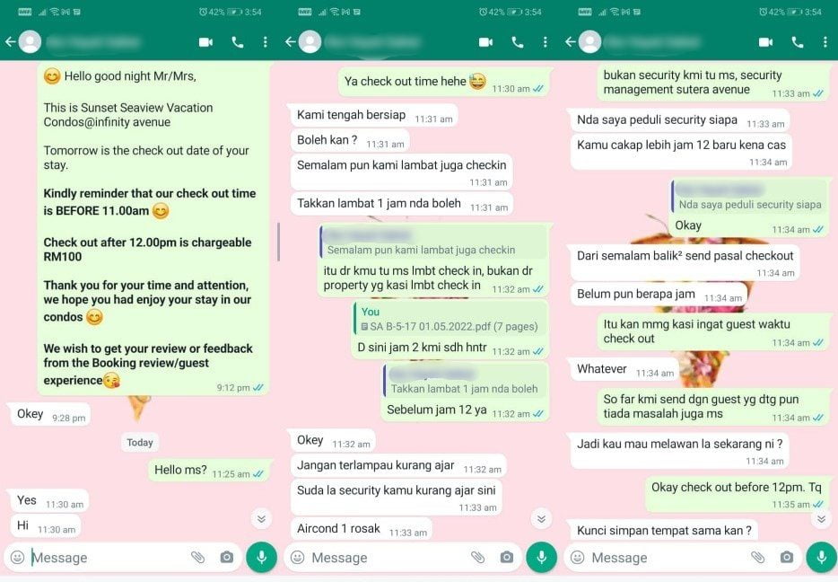Bilik Bersepah Seperti 'Tongkang Pecah', Individu Ini Dedah Perangai Pengunjung Di Sabah