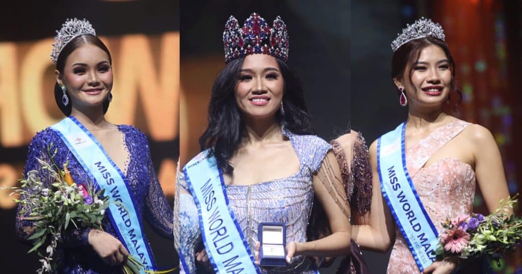 Gadis Sabah Sarawak Sapu Bersih 3 Tempat Teratas Miss World Malaysia 2022