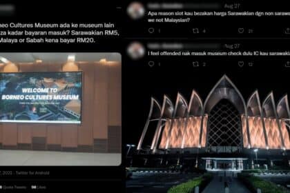 Bengang Tiket Borneo Cultures Museum Berbeza Dengan Sarawakian, Lelaki Ini Disekolahkan Netizen