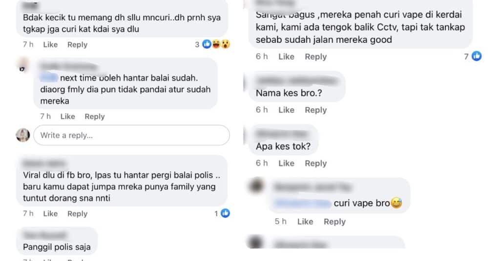 Kanak-Kanak Di Miri Kantoi Curi Pod, Respon Netizen Tidak Pernah Mengecewakan