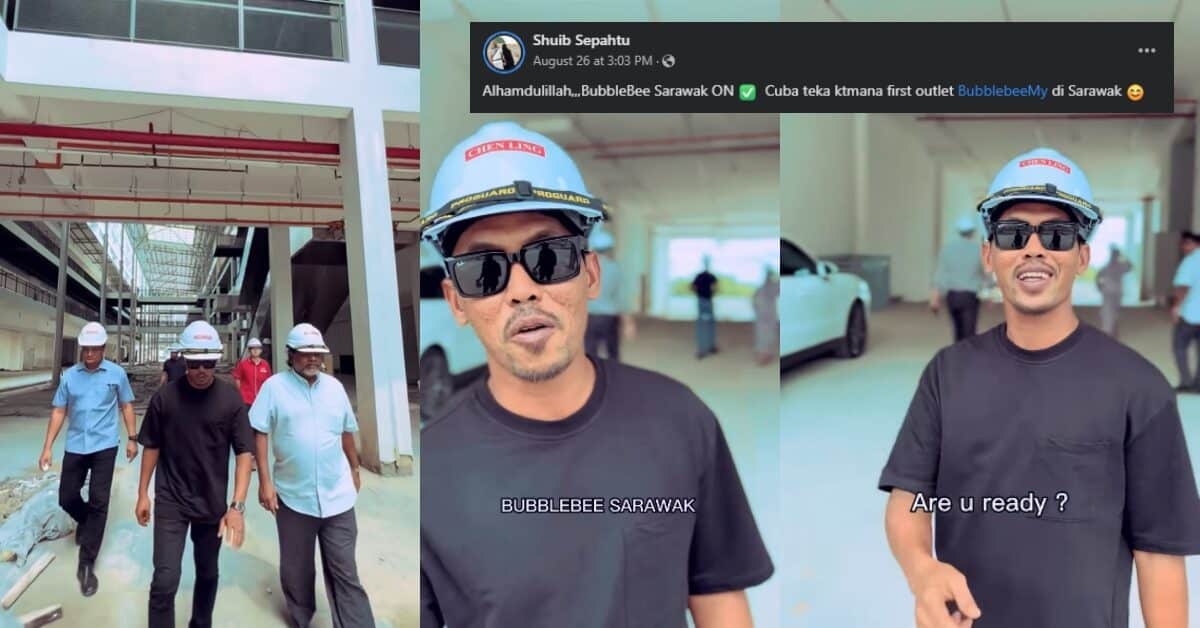 Cawangan Pertama Di Borneo, Pelawak Shuib Sepahtu Bagi Teaser BubbleBee Di Sarawak