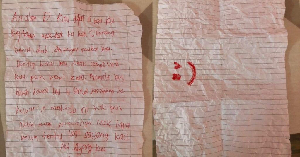 Rentetan Kisah Buli Ada Unsur 'Pemujaan', Lelaki Ini Rungkai Kejanggalan Surat Untuk El