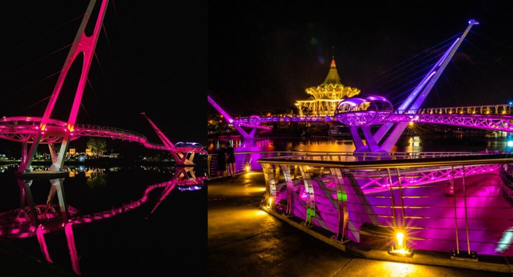 Kepada Peminat Blackpink, Blink Mengadakan Pink Venom Event Di Jambatan Darul Hana Kuching