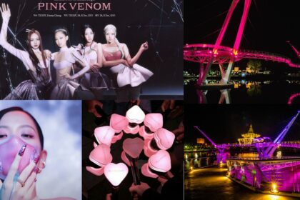 Kepada Peminat Blackpink, Blink Mengadakan Pink Venom Event Di Jambatan Darul Hana Kuching
