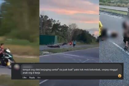 Lumba Haram Motosikal Di Atas Jalan, Dua Remaja Pula Jadi Mangsa Kemalangan Di Miri