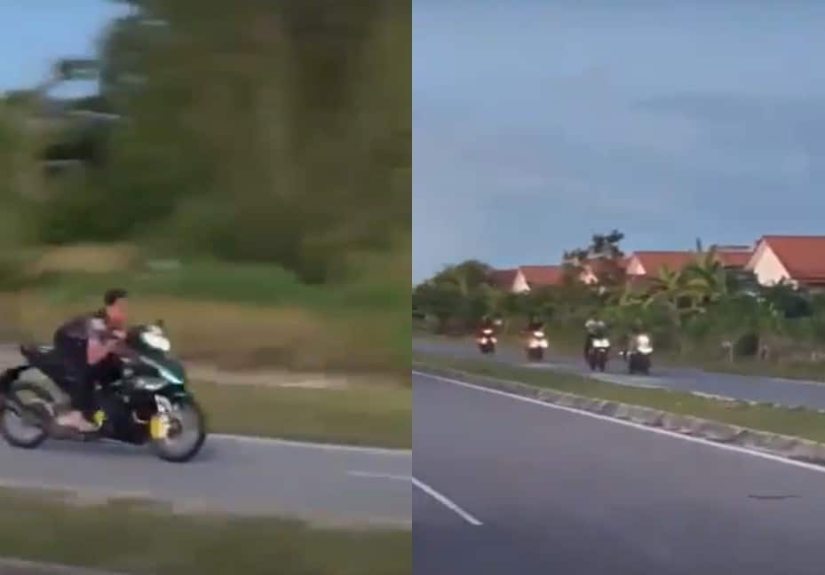 Lumba Haram Motosikal Di Atas Jalan, Dua Remaja Pula Jadi Mangsa Kemalangan Di Miri