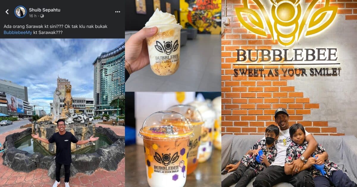 Pelawak Shuib Sepahtu Tanya Pendapat Buka Cawangan Bubblebee di Sarawak, Ini Reaksi Netizen