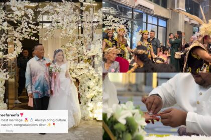Pengantin Lun Bawang-Melayu Kongsi Momen Kahwin Campur Di Miri Ini Buat Netizen Terharu