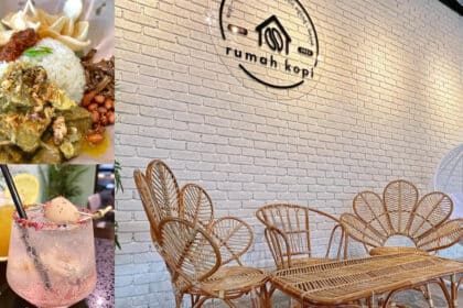 Rumah Kopi Di Kuching, Port Breakfast Nasi Lemak Dengan Deko Santai Pada Hujung Minggu