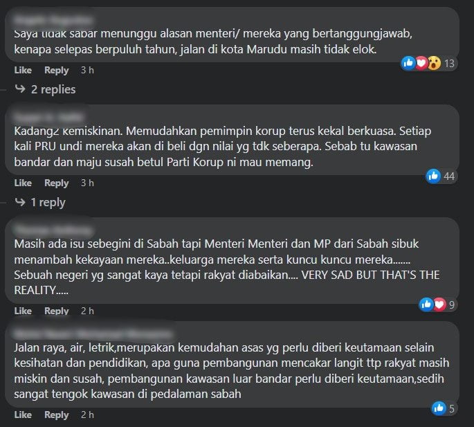 Bapa Di Marudu Ini Terpaksa Gendong Jenazah Bayi, Jalan Kaki 1 Jam Akibat Jalan Buruk