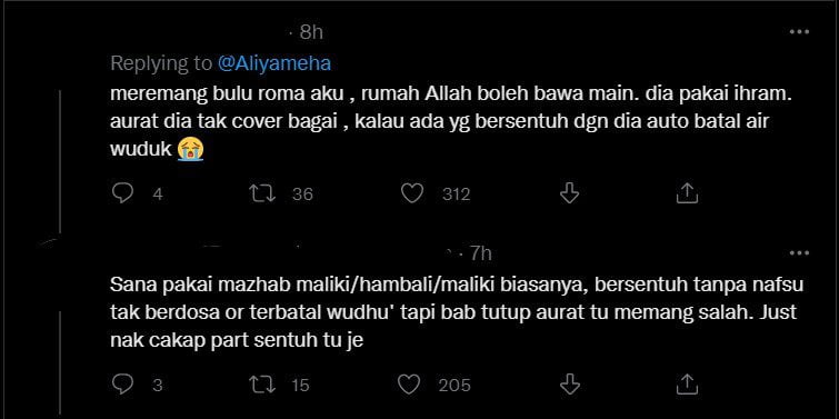 Tular 'Pengkid' Dari Malaysia Tunai Umrah Pakai Ihram Lelaki, Wanita Ini Dedah Perangai Sebenar