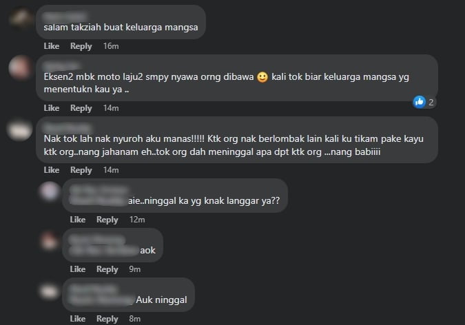 Lumba Haram Motosikal Di Atas Jalan, Dua Remaja Pula Jadi Mangsa Kemalangan Di Miri