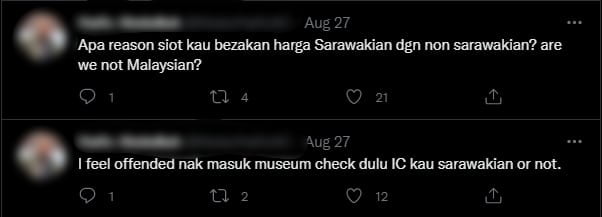 Bengang Tiket Borneo Cultures Museum Berbeza Dengan Sarawakian, Lelaki Ini Dikecam Netizen