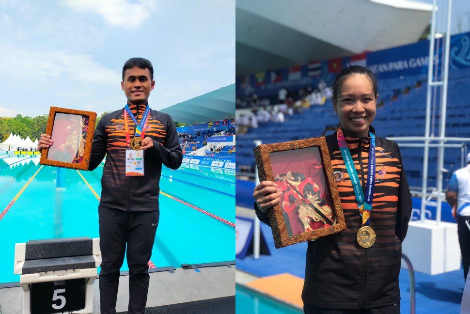 Para Asean Games Solo 2022, Atlet Sarawak Ini Berjaya Rangkul Pingat Emas 400M Gaya Bebas Lelaki