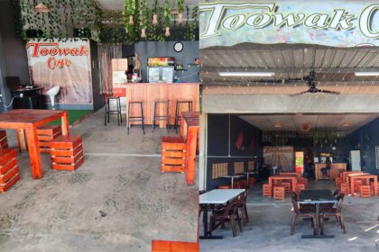 [Non-Halal] Toowak Cafe Kuching, Nikmati Pelbagai Jenis Makanan Berpanggang Di Sini