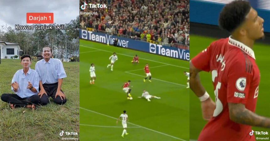Netizen Terkejut Lihat Video TikTok Rasmi Manchester United Ini Guna Bunyi TikToker Malaysia, Ryan Bakery