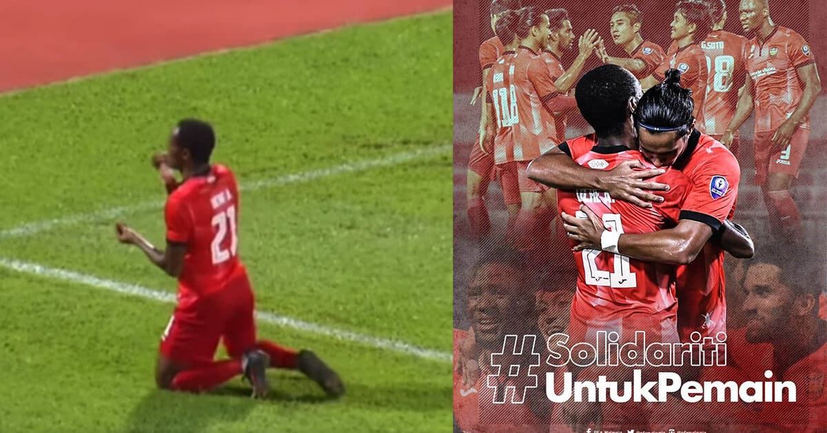 Buat Gaya Suap Mulut Lepas Jaringkan Gol, Netizen Luah Simpati Lihat Aksi Pemain SUFC