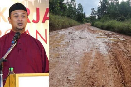 Bertahun Belum Dinaik Taraf, Penceramah Motivasi Terkenal Terkilan Dengan Keadaan Jalan Yang Teruk Di Sabah
