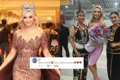 'Elsa in real life', Pertama Kali Ke Sabah Lelaki Ini Kagum Dengan Kecantikan Miss World 2021