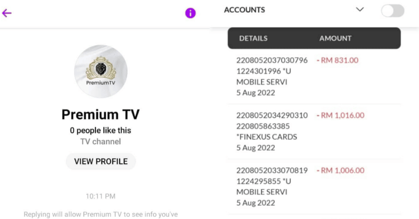 'Scam' Jual IPTV, Wanita Dari Kuching Ini Dedah 'Hilang' Lebih RM 21 Ribu