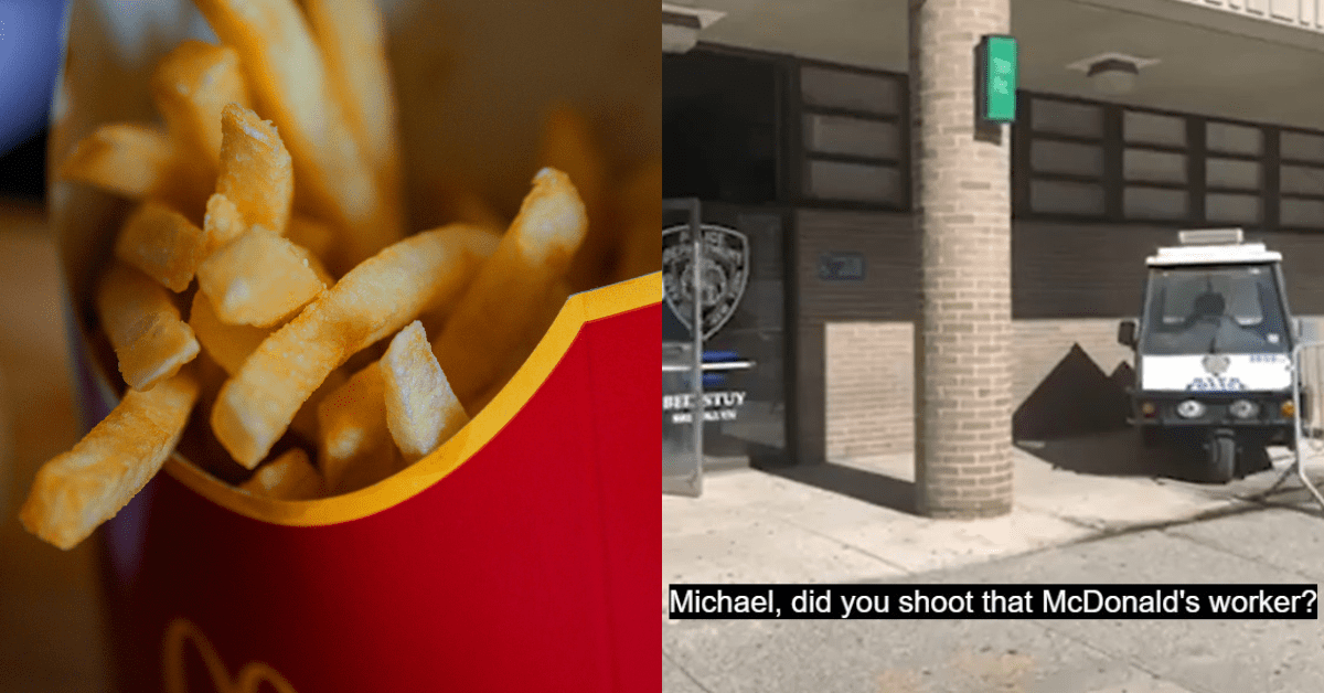 Gara-gara Hidangkan ‘French Fries’ Sejuk, Pekerja McD Ditembak Mati Oleh Pelanggan