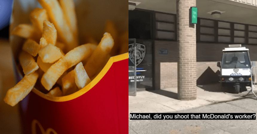 Gara-gara Hidangkan ‘French Fries’ Sejuk, Pekerja McD Ditembak Mati Oleh Pelanggan
