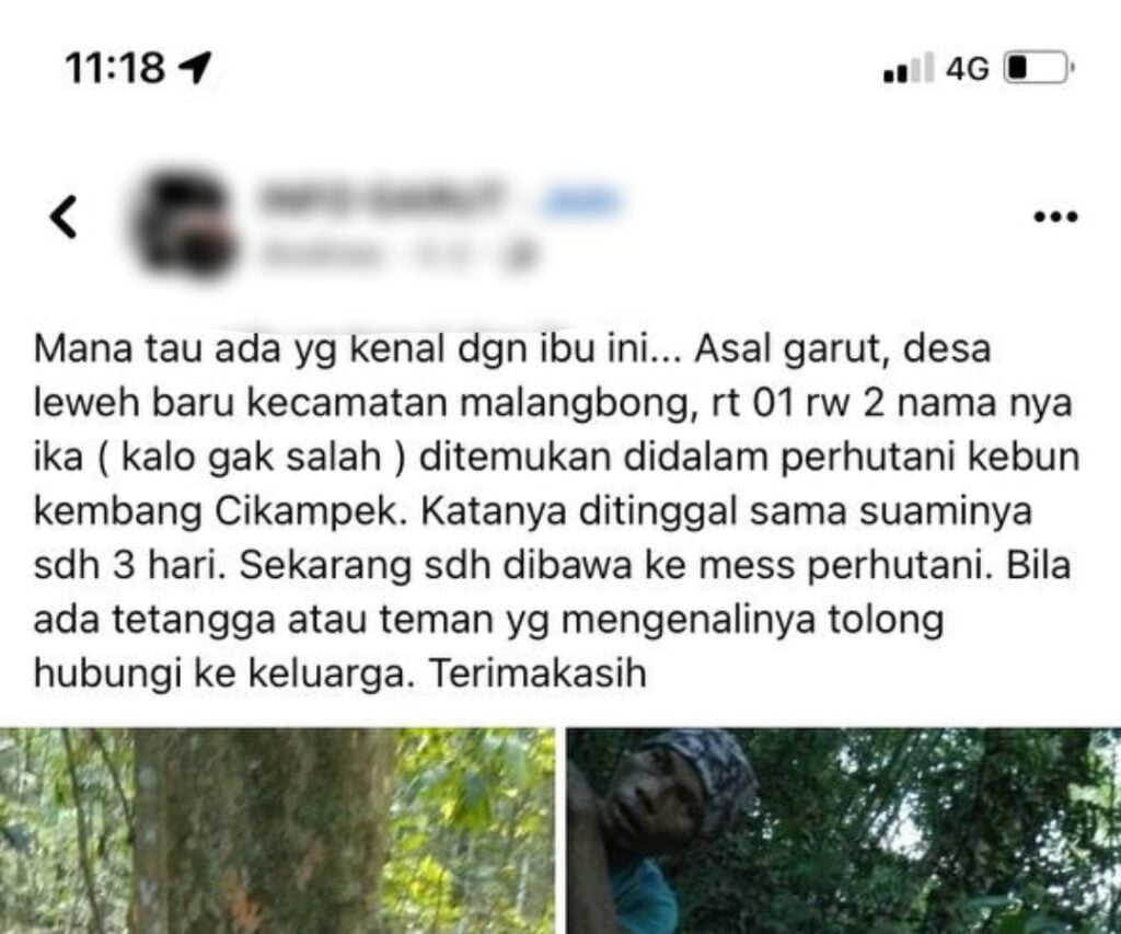 Gara-gara Isteri Diserang Strok, Suami Sanggup 'Buang' Isteri Dalam Hutan