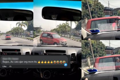 [VIDEO] Lagak Samseng Pemandu Kancil Di Sibu, Netizen Sokong Apa Yang Individu Ini Balas Balik