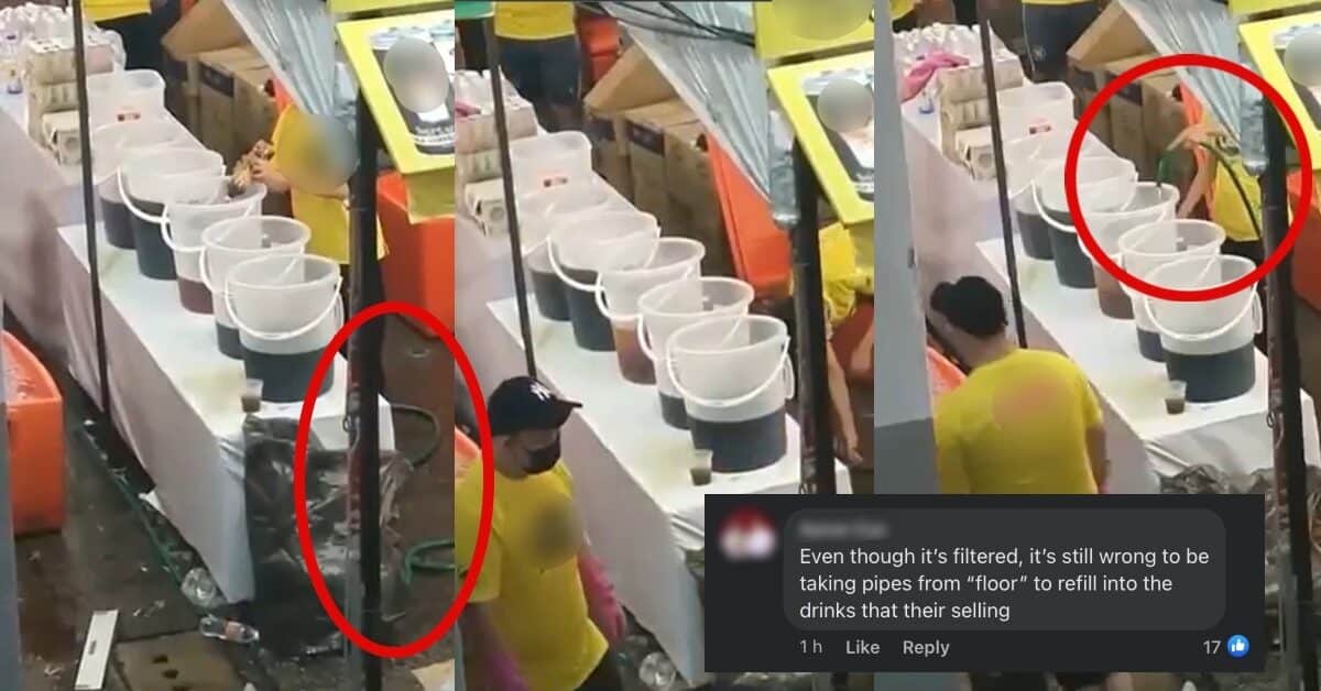 Video Penyediaan Air Di Festival Makanan Di Kuching Ini Tular, Netizen Jelas Ada Penapis Air
