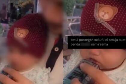 Demi Konten, Tindakan Lelaki Ini 'Suap' Vape Kepada Bayi Cetus Kecaman Netizen