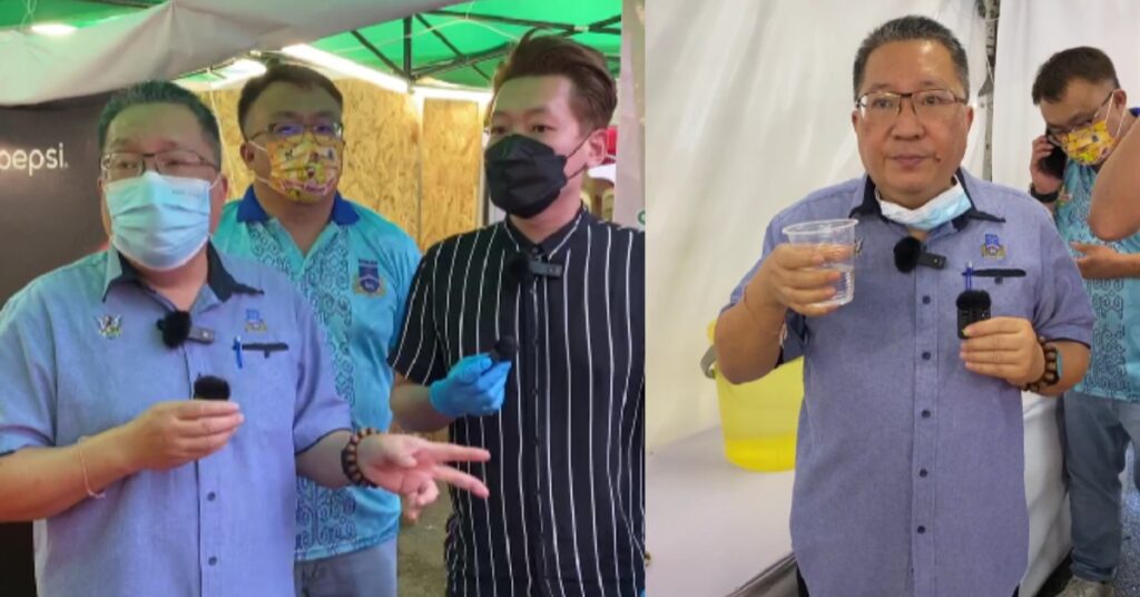 Penjelasan Isu Penyediaan Air Di Kuching Food Festival, Pemilik Terima Surat Amaran