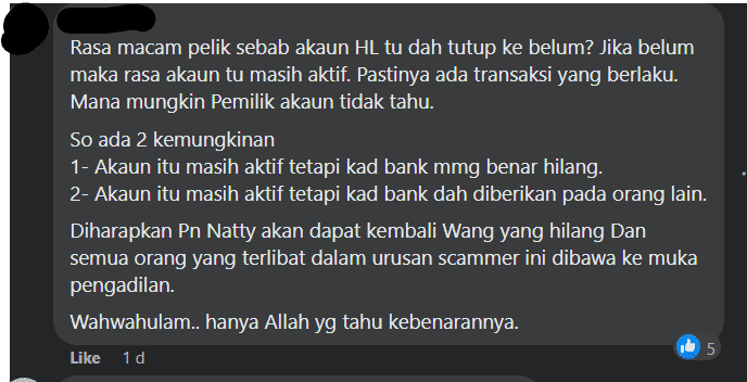 Duit Dalam Bank Wanita Ini Lesap Dalam 2 Saat, Lelaki Dari Miri Ini Pula Jadi Mangsa Tuduhan Scammer