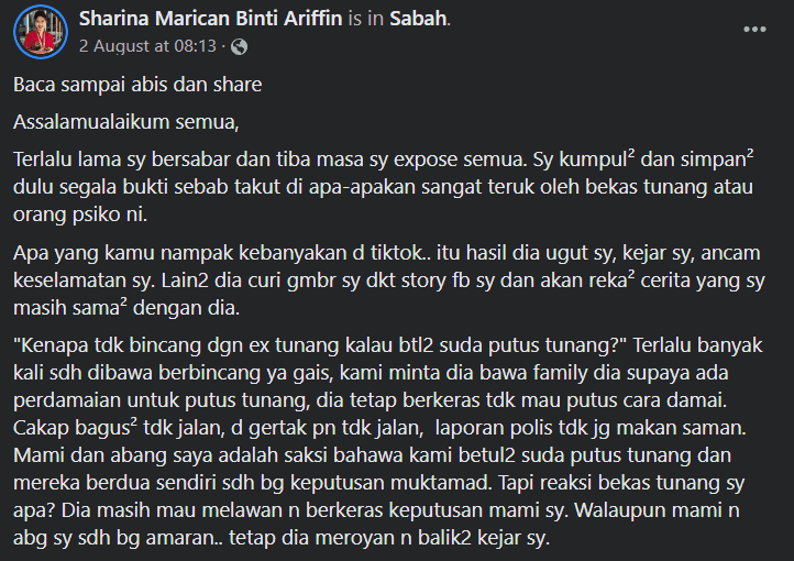 Tak Dapat Terima Pertunangan Dibatalkan, Lelaki Ini Didedahkan Kerap Mengganggu Bekas Tunang