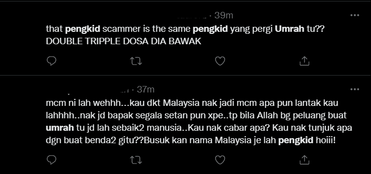 Tular 'Pengkid' Dari Malaysia Tunai Umrah Pakai Ihram Lelaki, Wanita Ini Dedah Perangai Sebenar