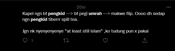Tular 'Pengkid' Dari Malaysia Tunai Umrah Pakai Ihram Lelaki, Wanita Ini Dedah Perangai Sebenar