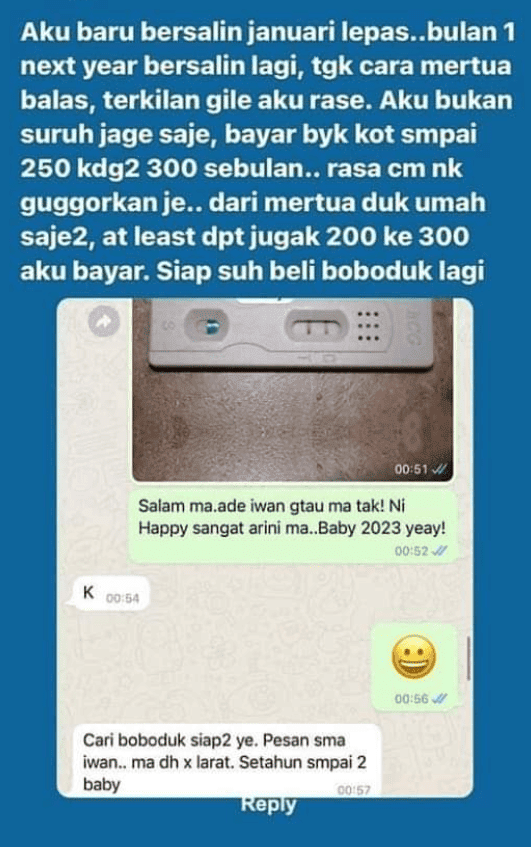 'Ibu Bapa Bukan Babysitter,' Netizen Kecam Wanita Ini Yang Terkilan Ibu Tak Nak Jaga Anak
