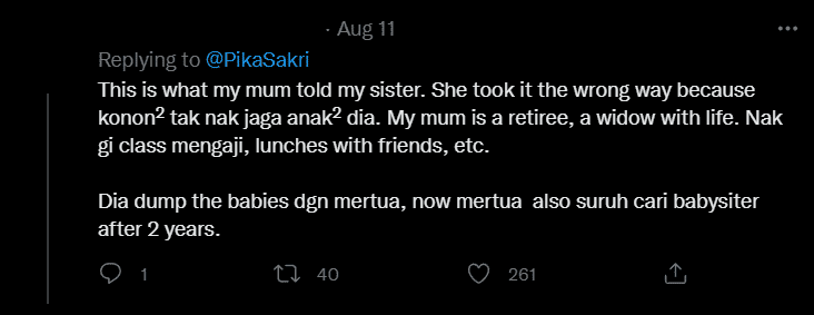 'Ibu Bapa Bukan Babysitter,' Netizen Kecam Wanita Ini Yang Terkilan Ibu Tak Nak Jaga Anak
