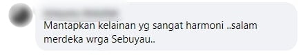 Sambutan Hari Kebangsaan Unik, Warga Sebuyau Berarak Dengan Bot Dihiasi Bendera