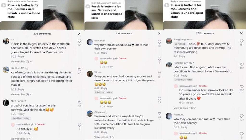 Sarawak Sabah Lebih Membangun Dari Rusia, TikToker Ini Dedah Keadaan Sebenar Di Sana