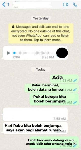 Mohon Kerja Untuk Anak, Wanita Ini Minta Majikan Datang Ke Rumah Untuk Menemu Duga Anaknya