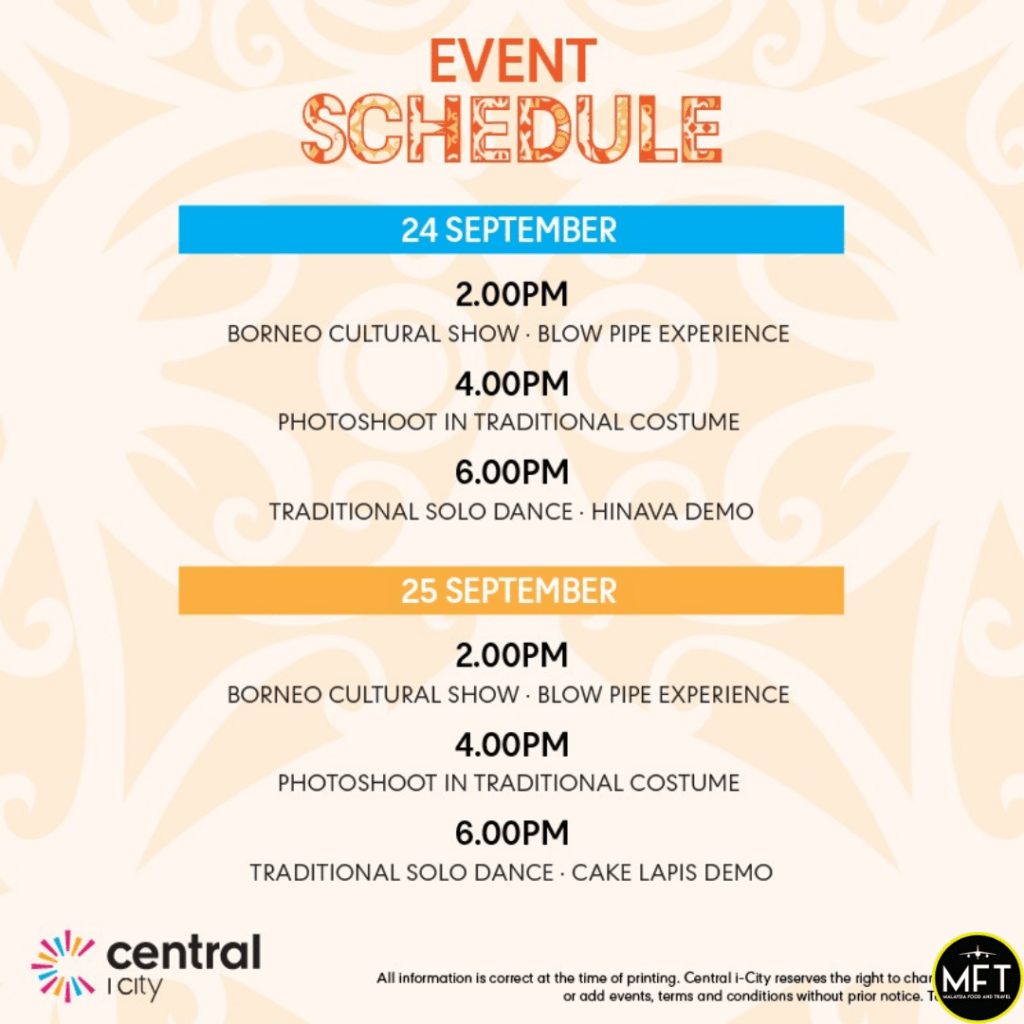 Masuk Adalah Percuma, Pesta Borneo Ini Diadakan Di Central I-City