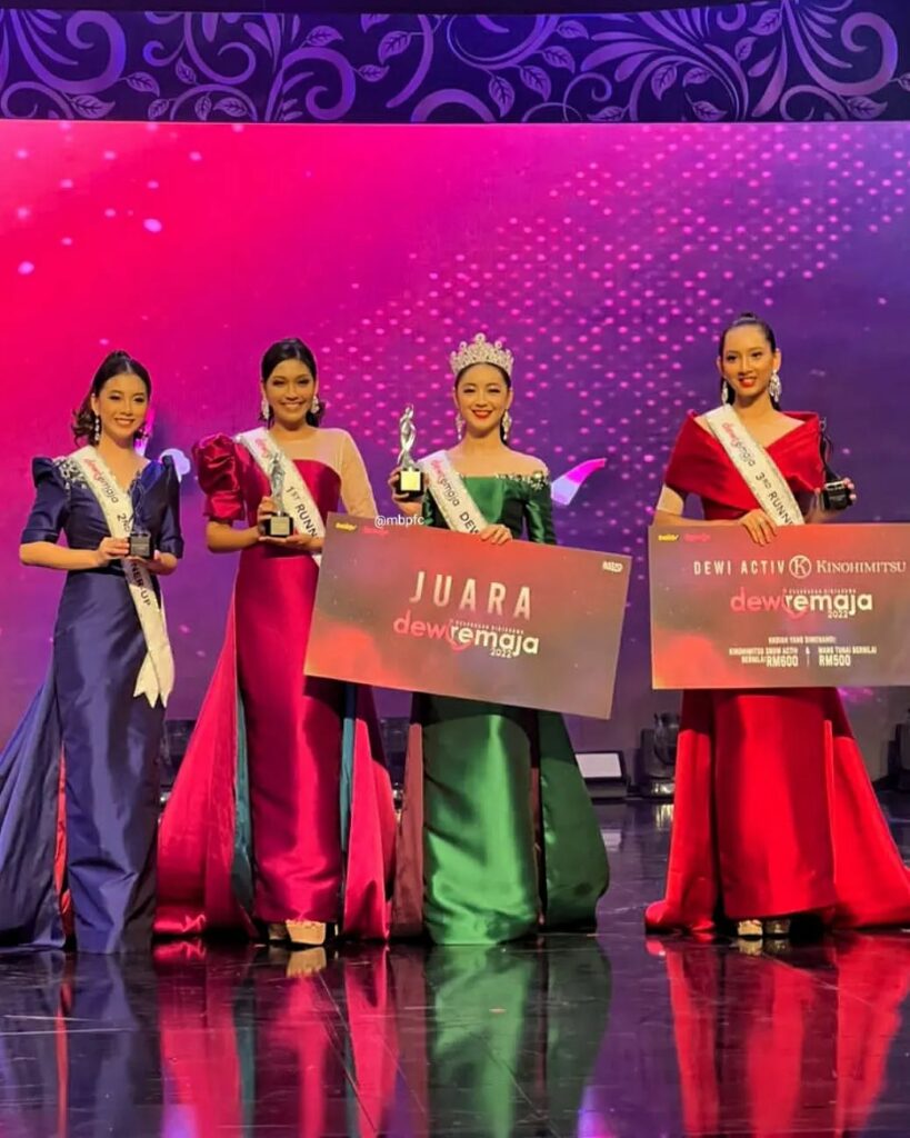 Peserta Sabah, Tracie Sinidol Muncul Juara Dewi Remaja 2022